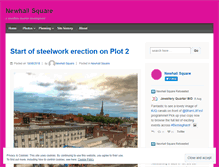 Tablet Screenshot of newhallsquare.net